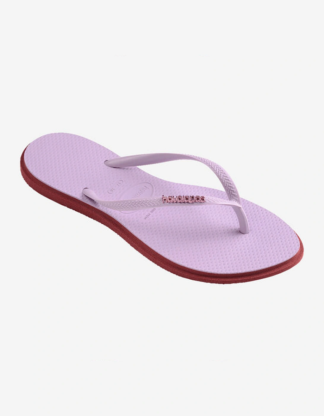 Women's Slim Point Flip Flop Amaranth