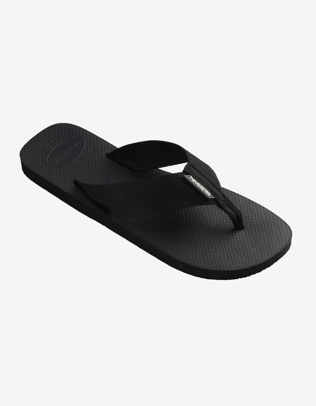 Men's Urban Basic Material Flip Flop Black