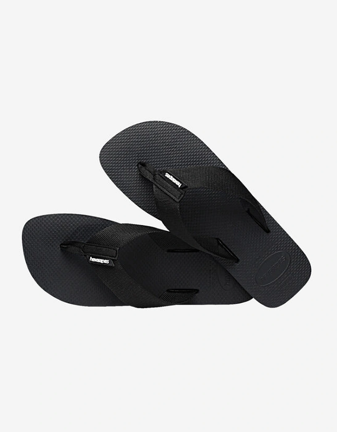 Men's Urban Basic Material Flip Flop Black