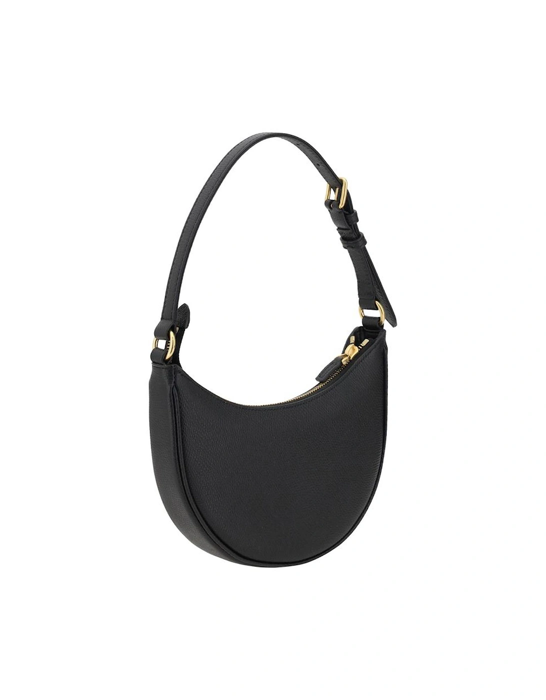 Roman Stud HalfMoon Bag Women - Black Wallets