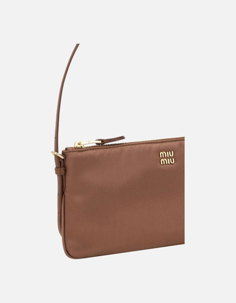 Nappa Leather Shoulder Bag Women - Brown