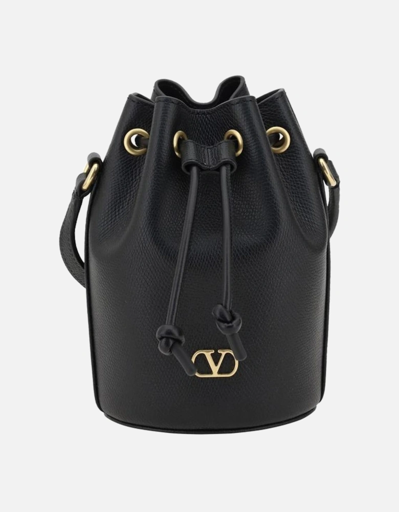 Roman Stud Bucket Bag Women - Black Wallets