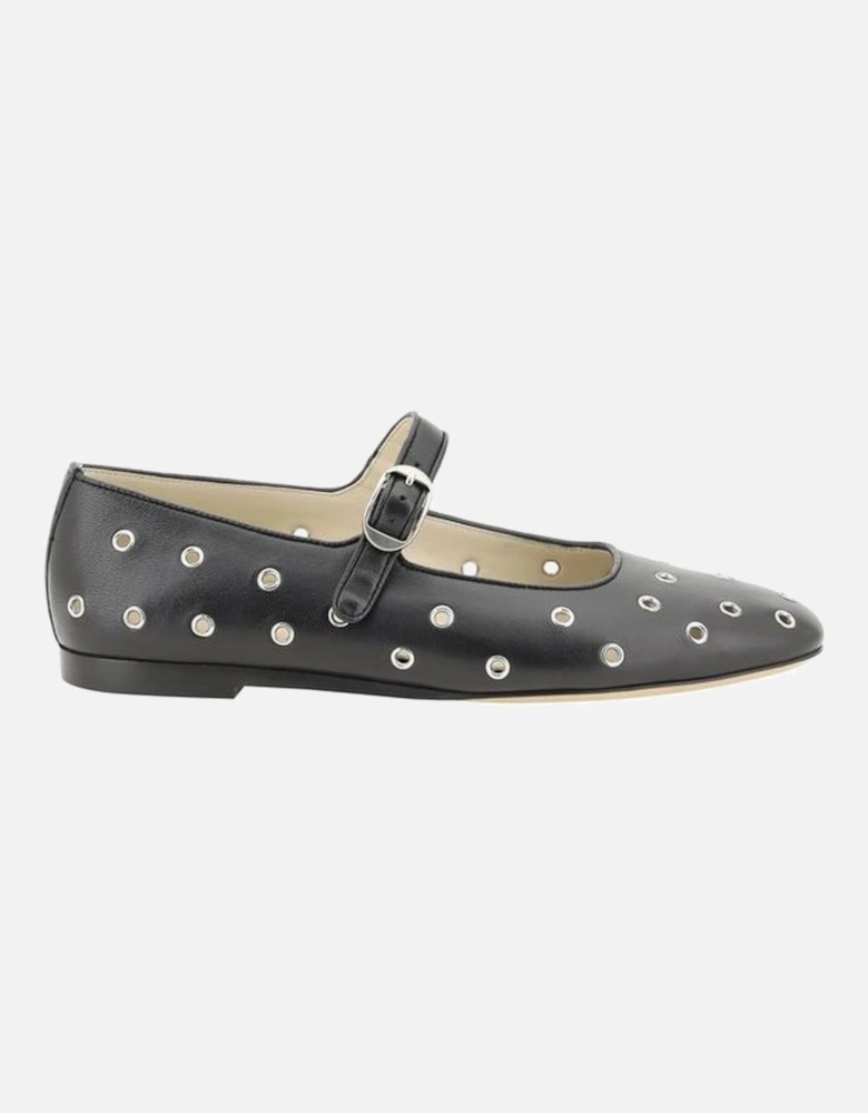 Mary Jane Ballerinas Women - Black Flats