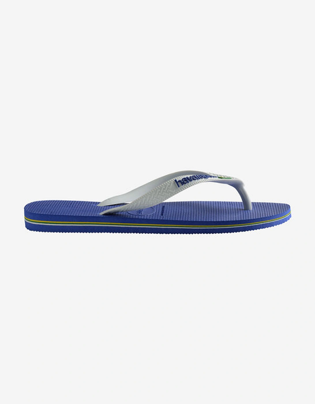 Unisex Brasil Logo Flip Flop Marine Blue