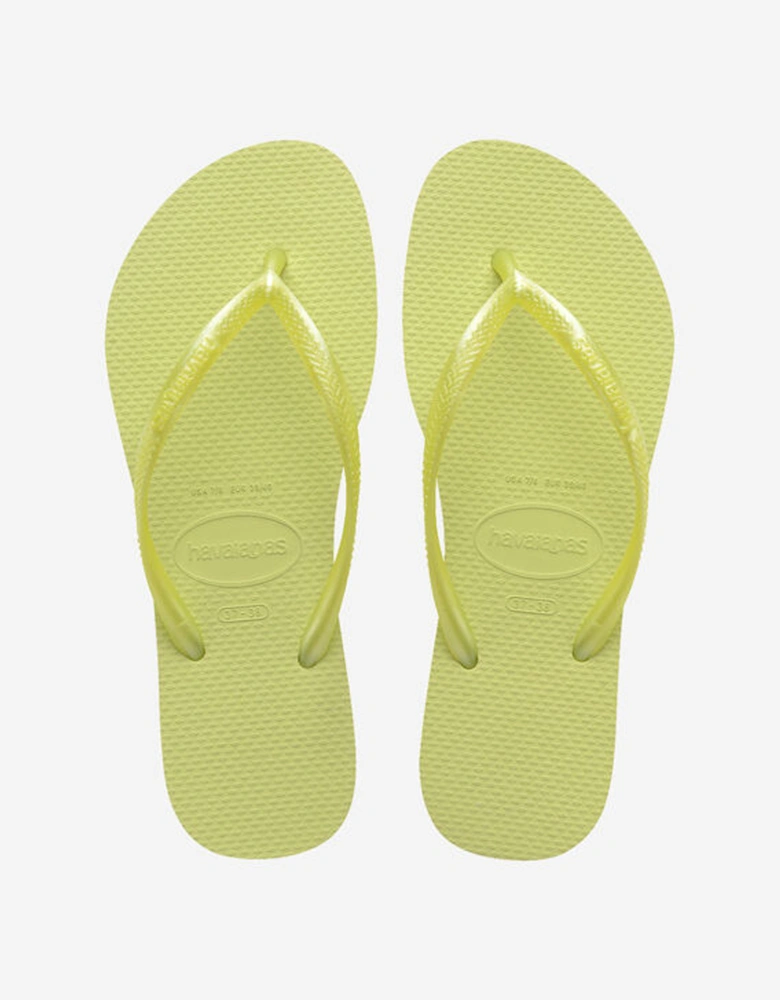 Women's Slim Flip Flop Matcha Green