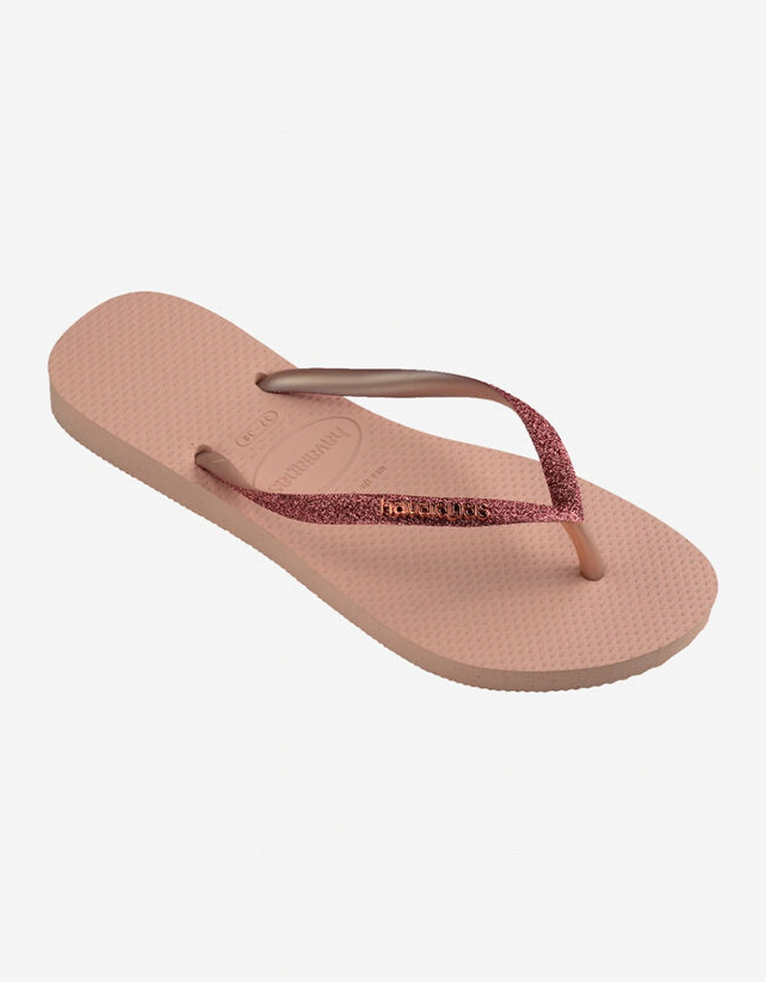 Women's Slim Glitter II Flip Flop Pink/Pink