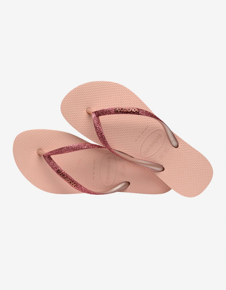 Women's Slim Glitter II Flip Flop Pink/Pink