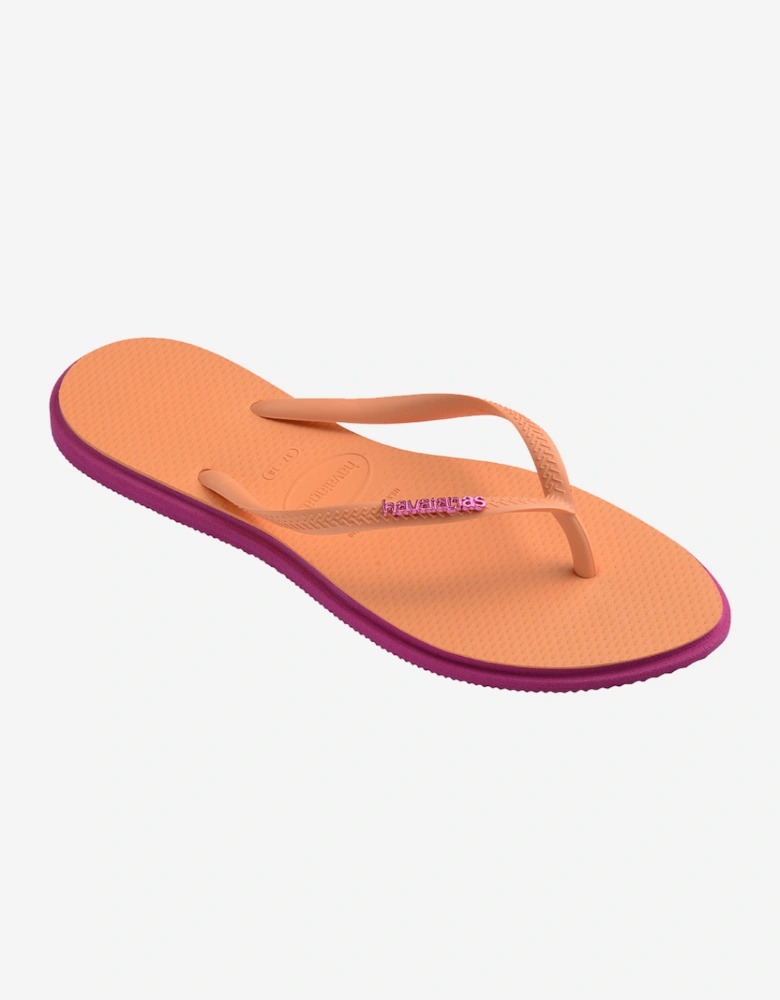 Women's Slim Point Flip Flop Rose Gum