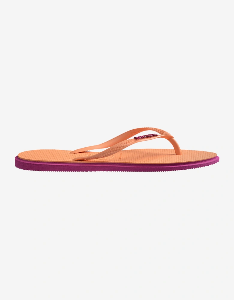 Women's Slim Point Flip Flop Rose Gum