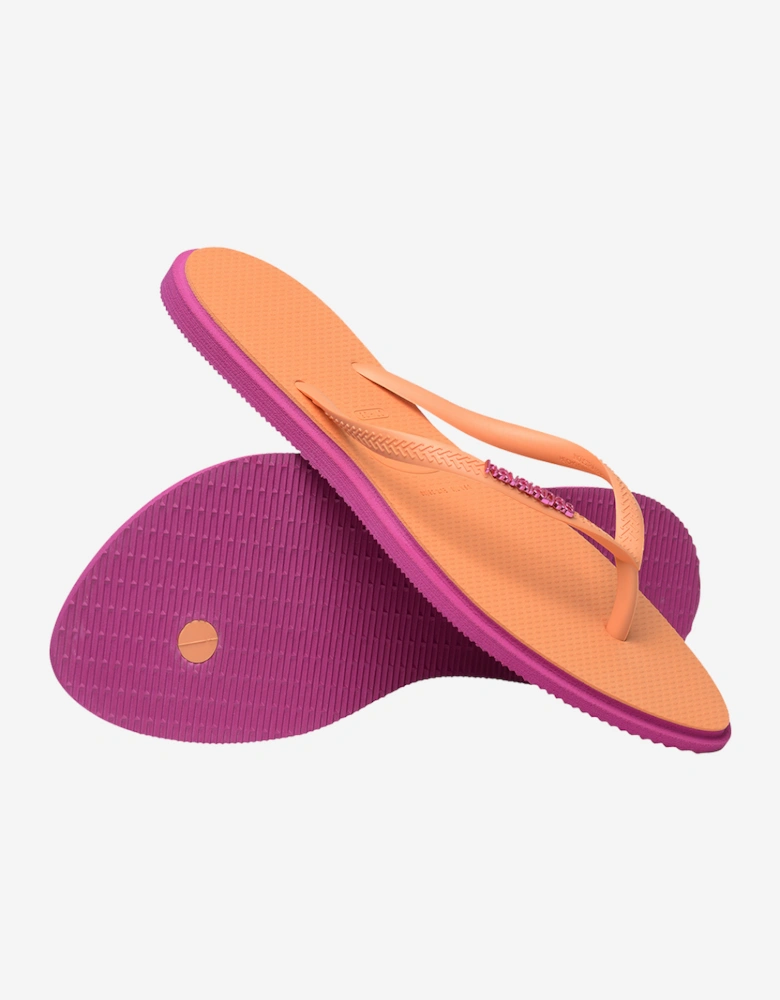 Women's Slim Point Flip Flop Rose Gum