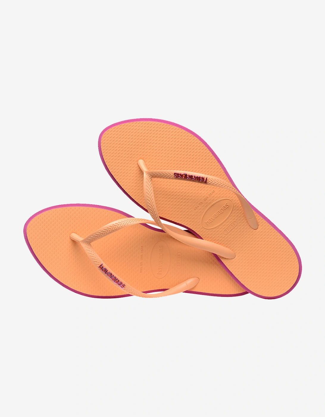 Women's Slim Point Flip Flop Rose Gum