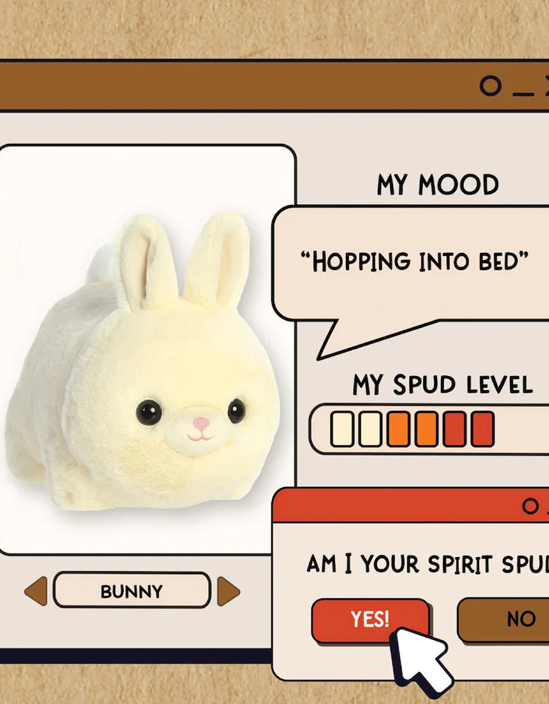 Spudsters: Bunny Soft Toy