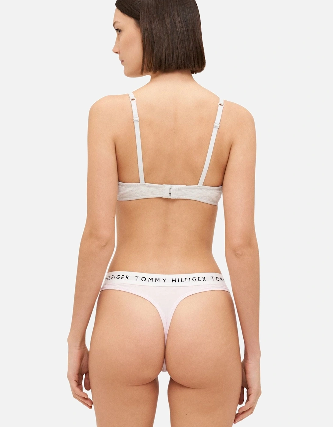 Heritage Cotton Thong, Light Pink