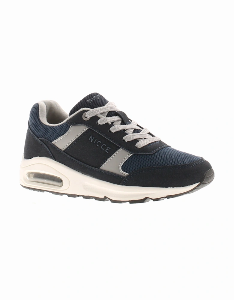 Older Boys Trainers Pavani Junior Lace Up navy UK Size