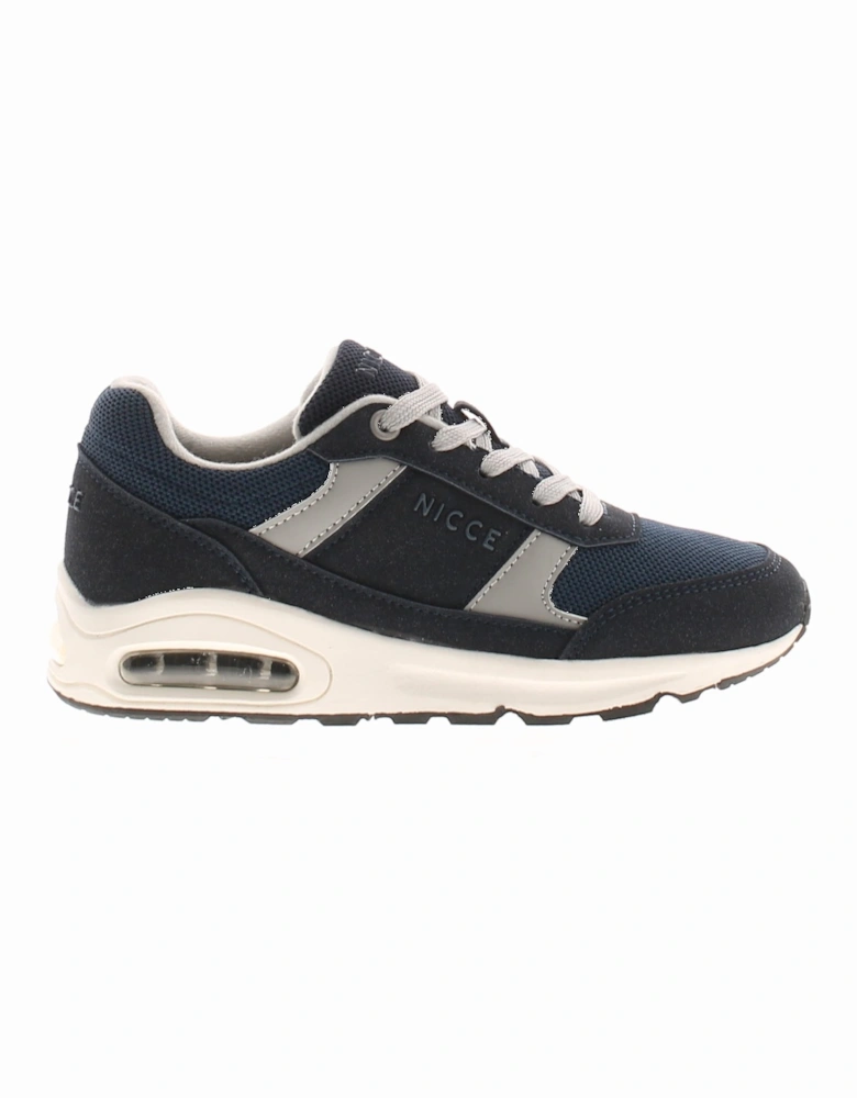 Older Boys Trainers Pavani Junior Lace Up navy UK Size