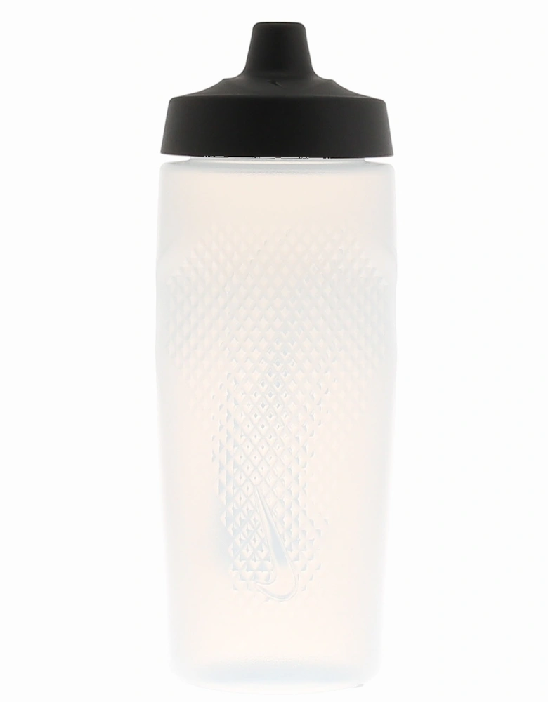 Sports Water Bottle 18oz Refuel  clear