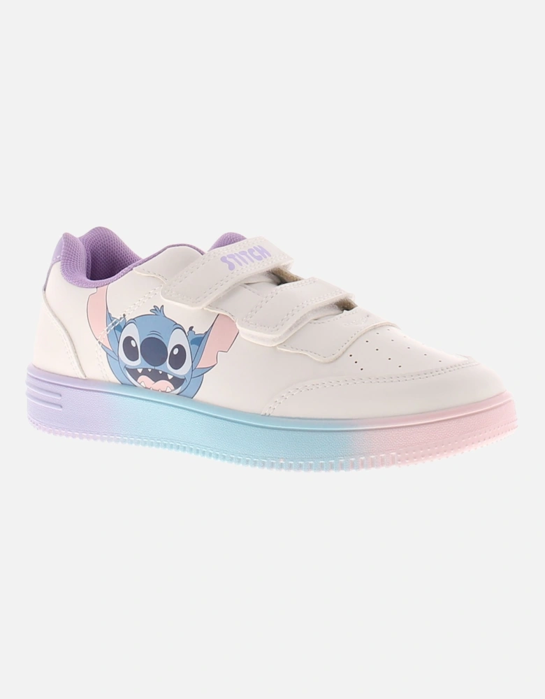 Younger Girls Trainers Gradie Touch Fastening white UK Size