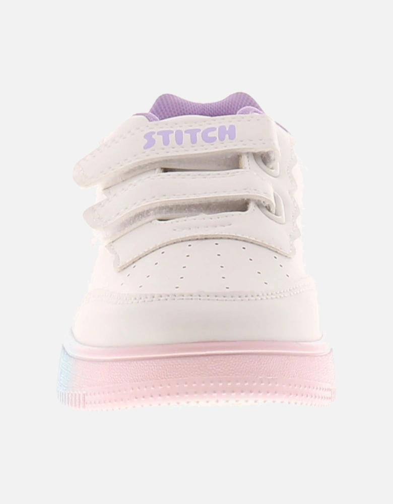 Younger Girls Trainers Gradie Touch Fastening white UK Size