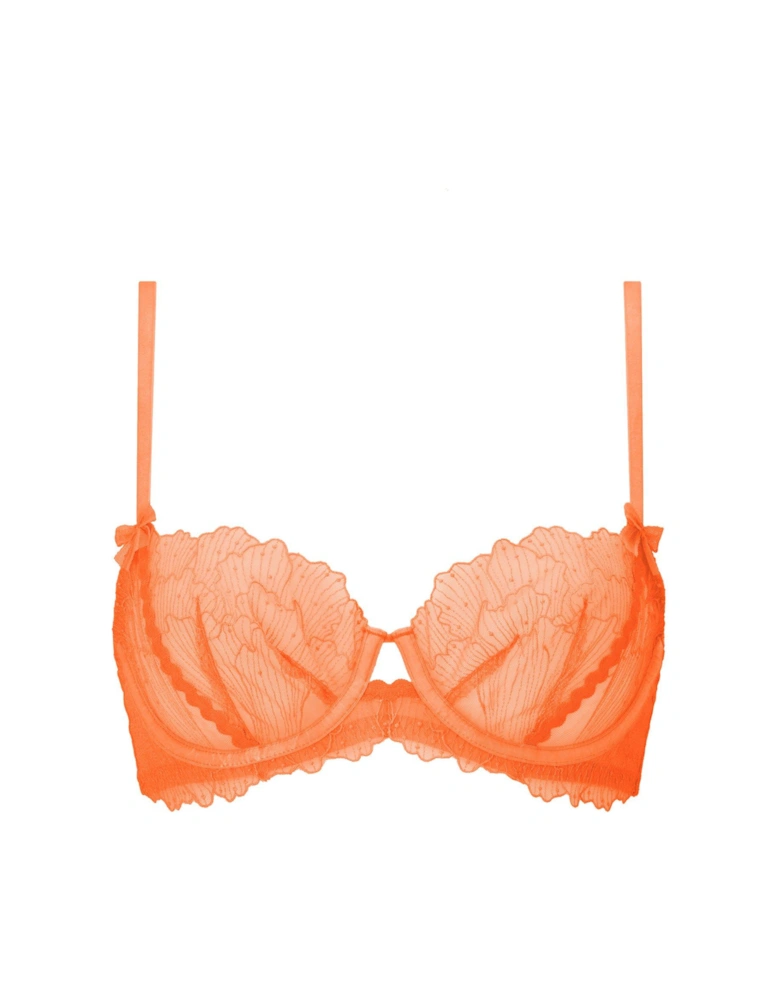 Cadence Non Padded Balcony Bra - Bright Orange