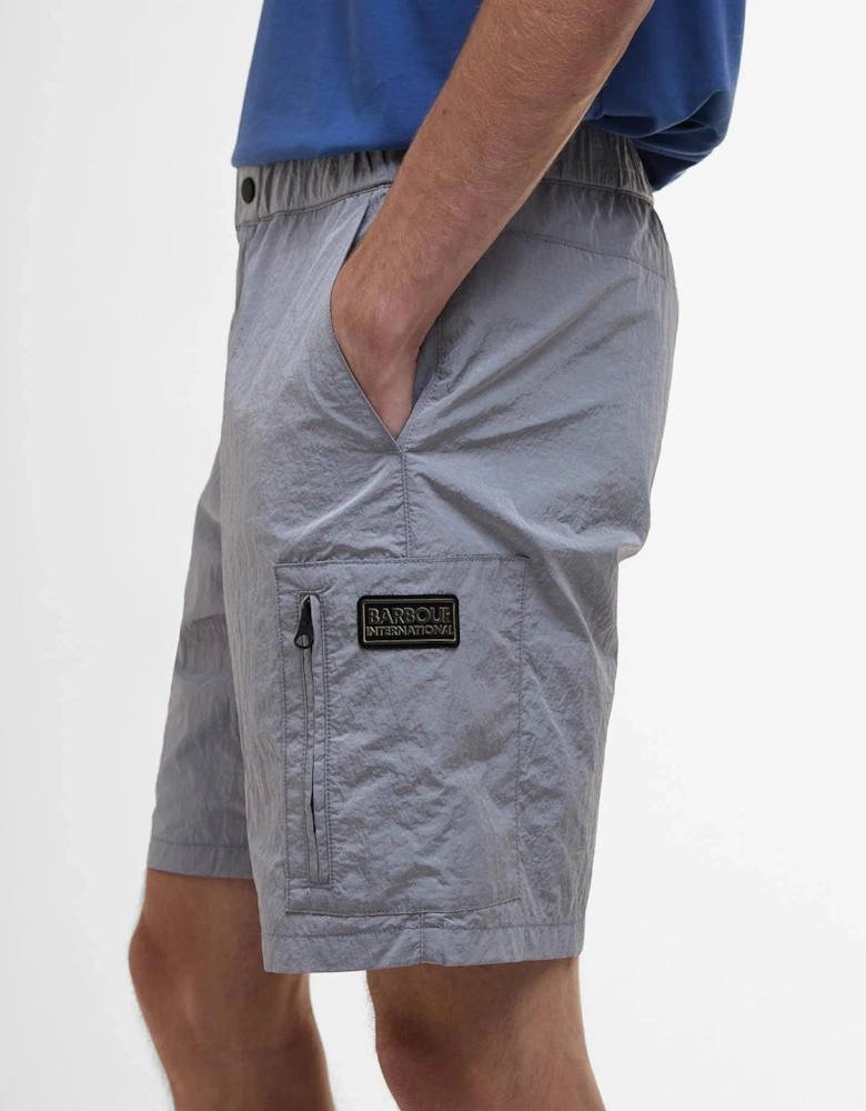 Inline Cargo Shorts - Pale Slate