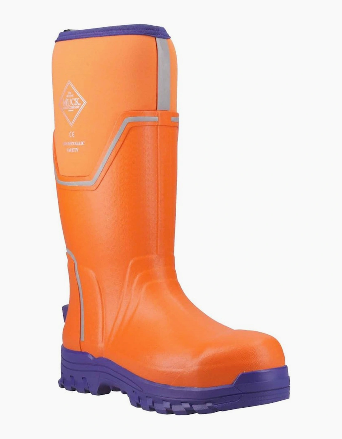 Muck Boot Men's Grit S5 Mens Wellingtons - Orange - Size: 10