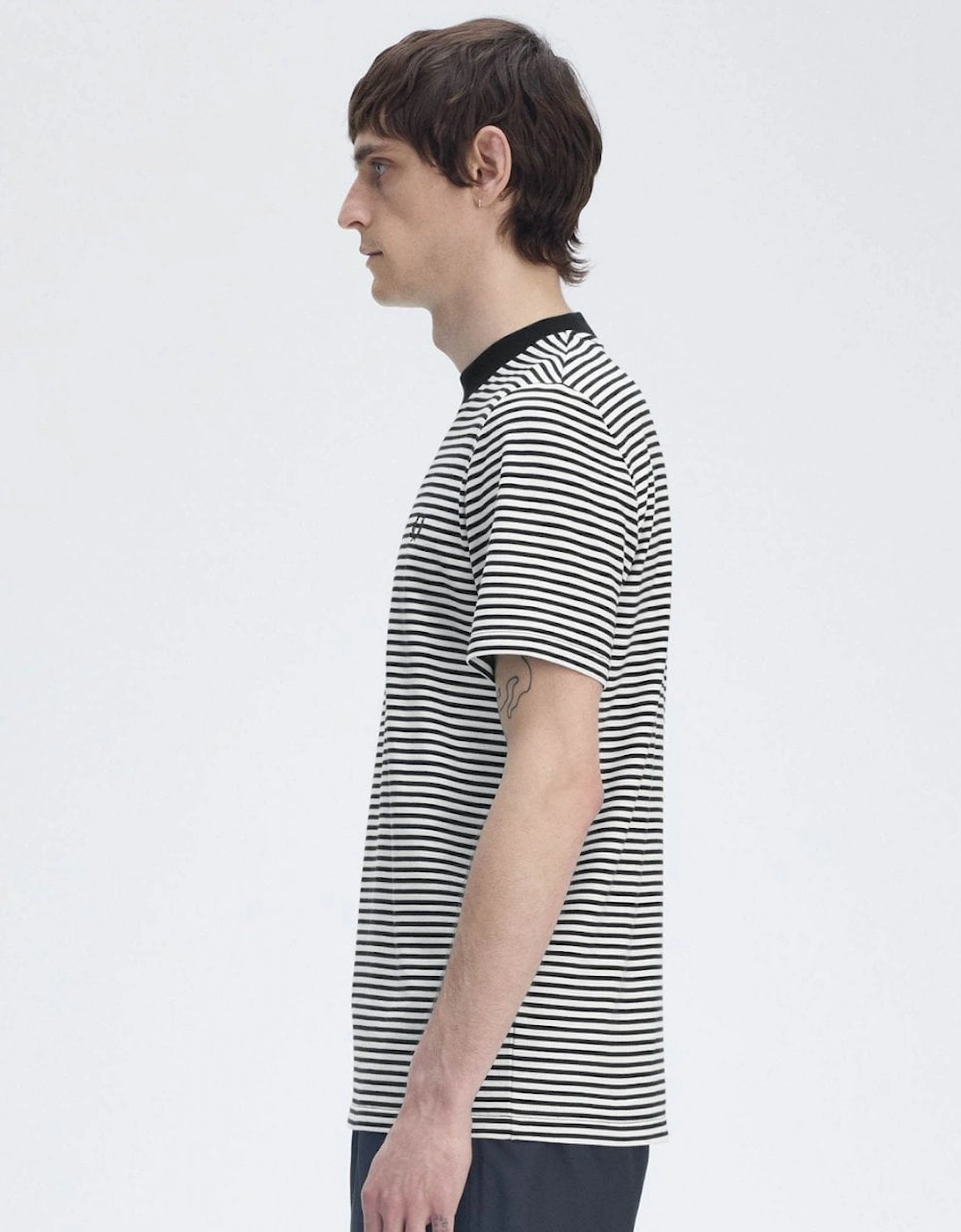 Mens Fine Stripe Heavyweight T-Shirt