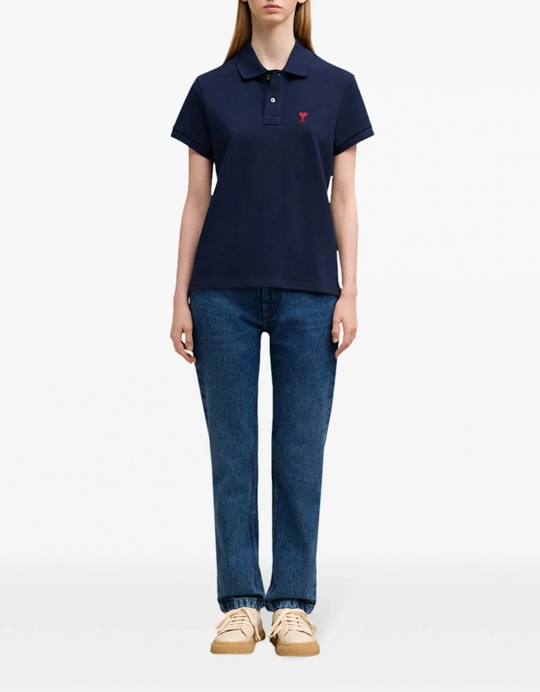 Ami De Coeur Polo Shirt Navy