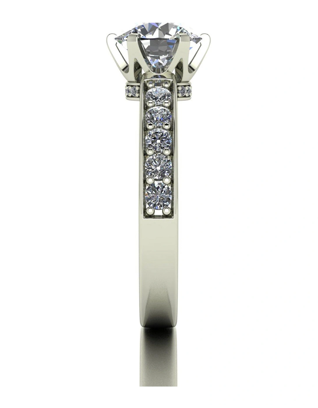 Lady Lynsey Platinum 2ct total Eq Solitaire Ring