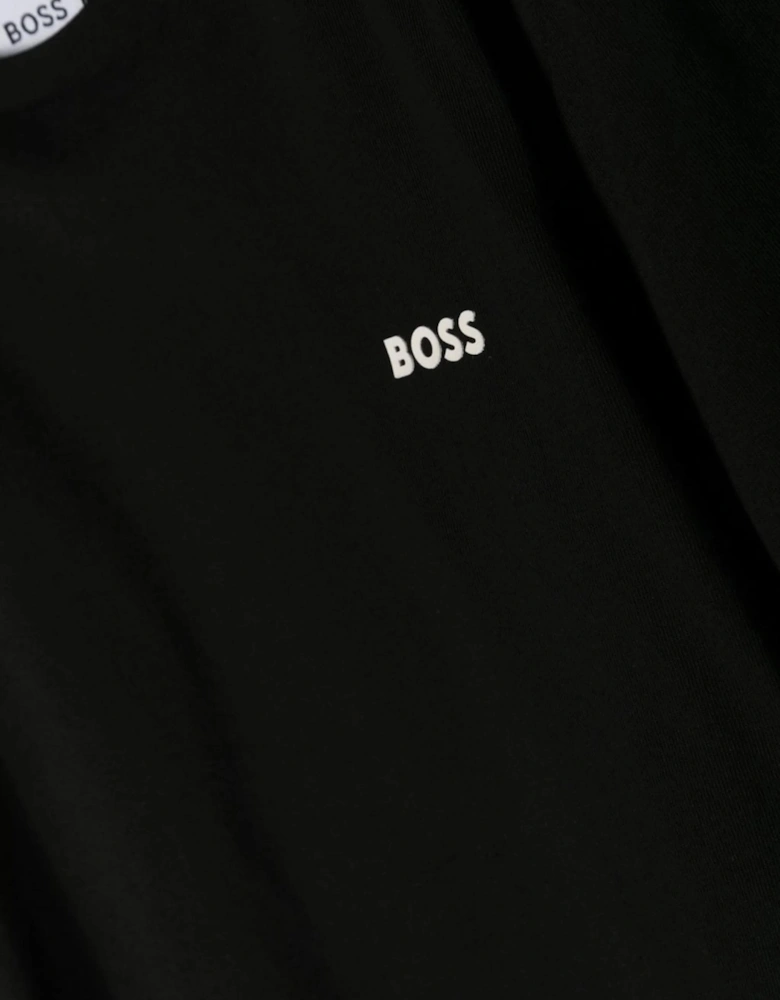 Boss Kids Branded T-shirt Black