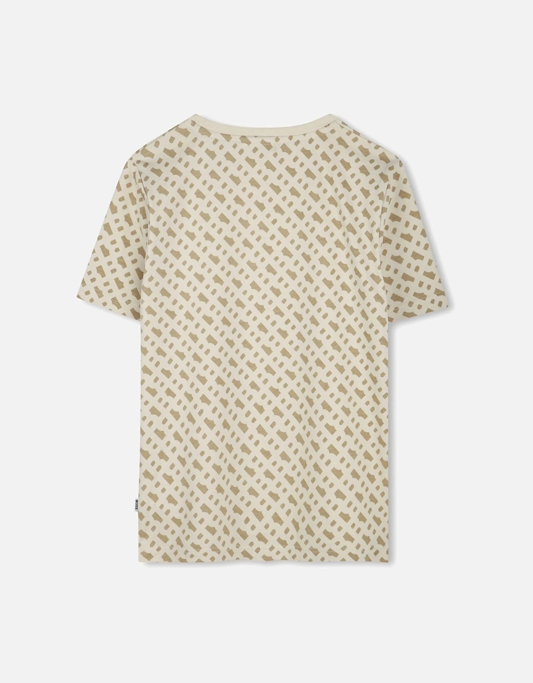 Boss Kids Monogram T-shirt Beige