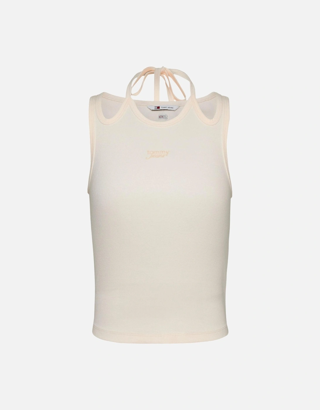 Sleeveless Round Neck Slip-On Top Women - White, 4 of 3