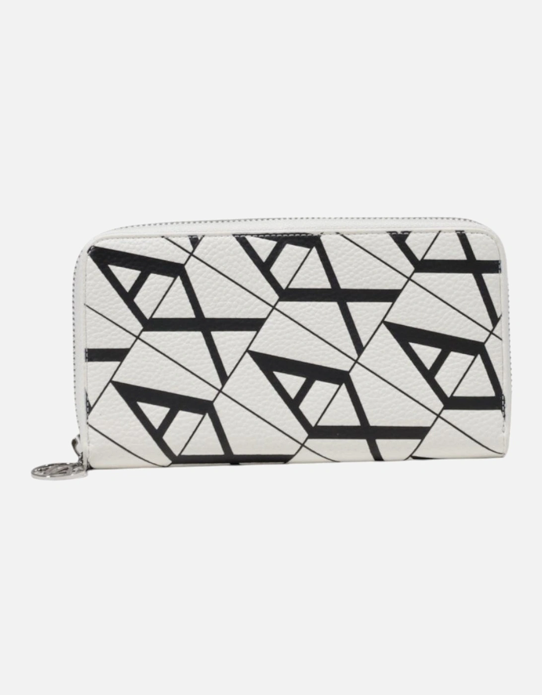 Printed Zip Fastening Wallet Women - White, 4 of 3