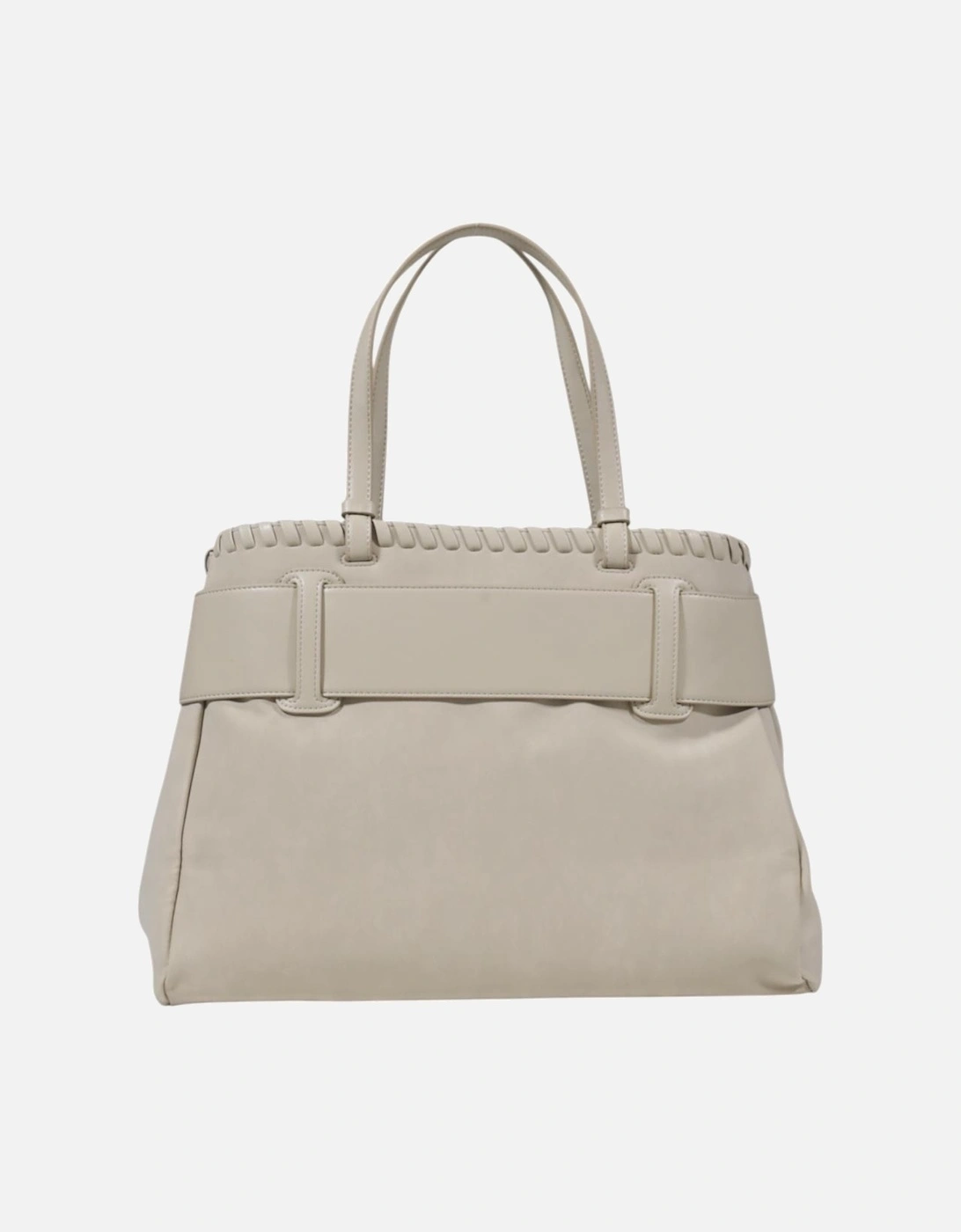 Handbag with Zip Fastening Women - Beige Bags