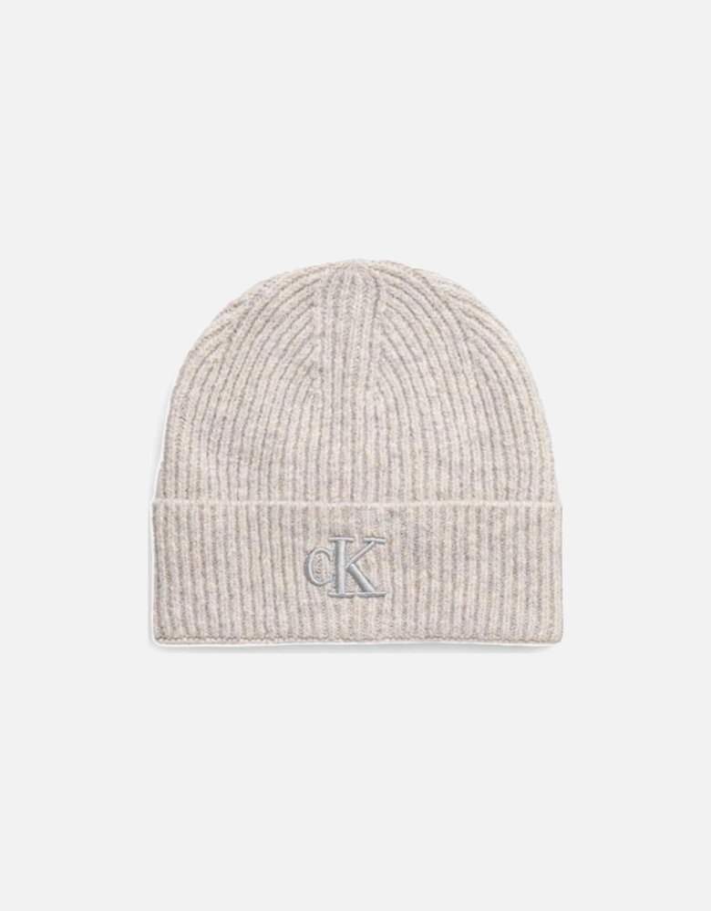 Classic Knit Blend Cap Women - Grey Hats