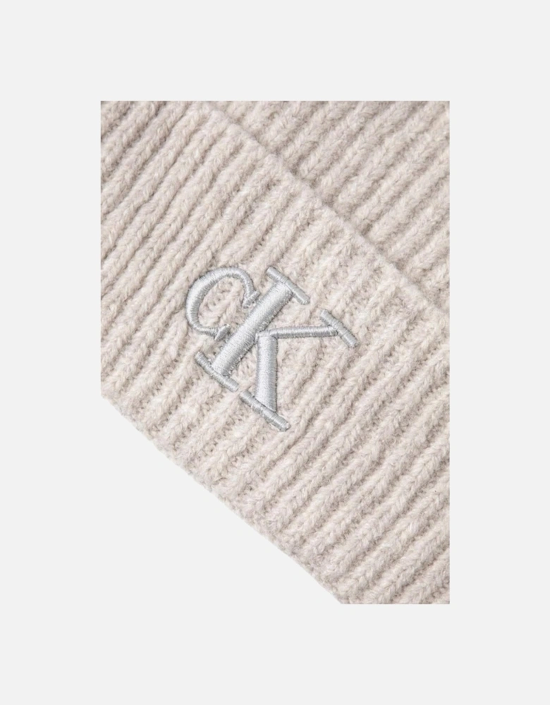 Classic Knit Blend Cap Women - Grey Hats