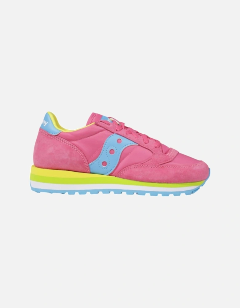 Leather Sneakers with Rubber Sole Women - Pink