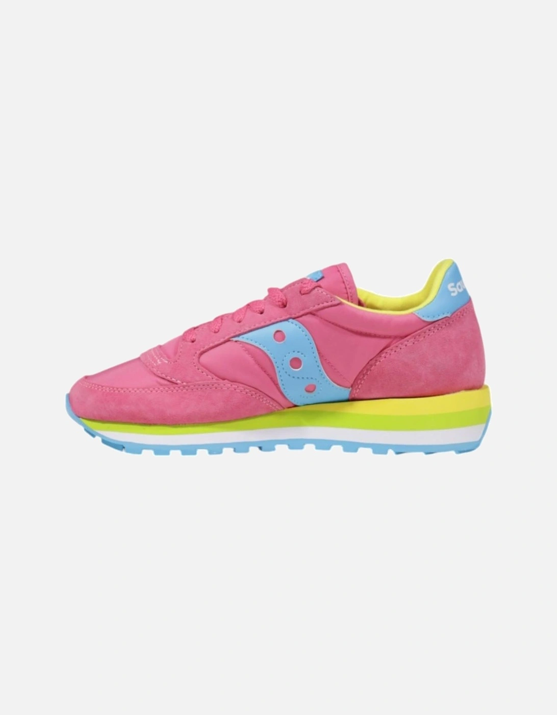 Leather Sneakers with Rubber Sole Women - Pink