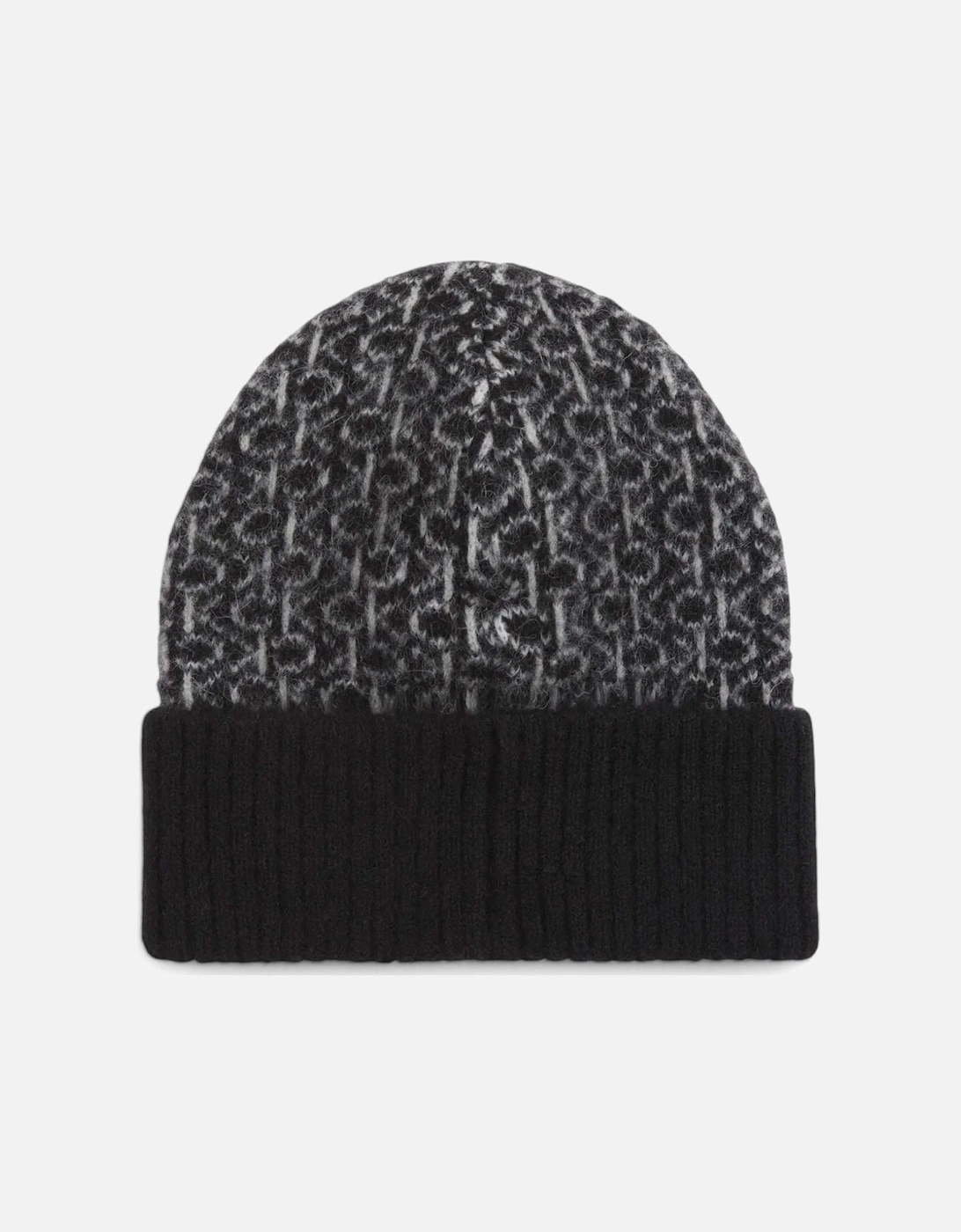 Alpaca Wool Blend Winter Cap Women - Black Hats, 4 of 3