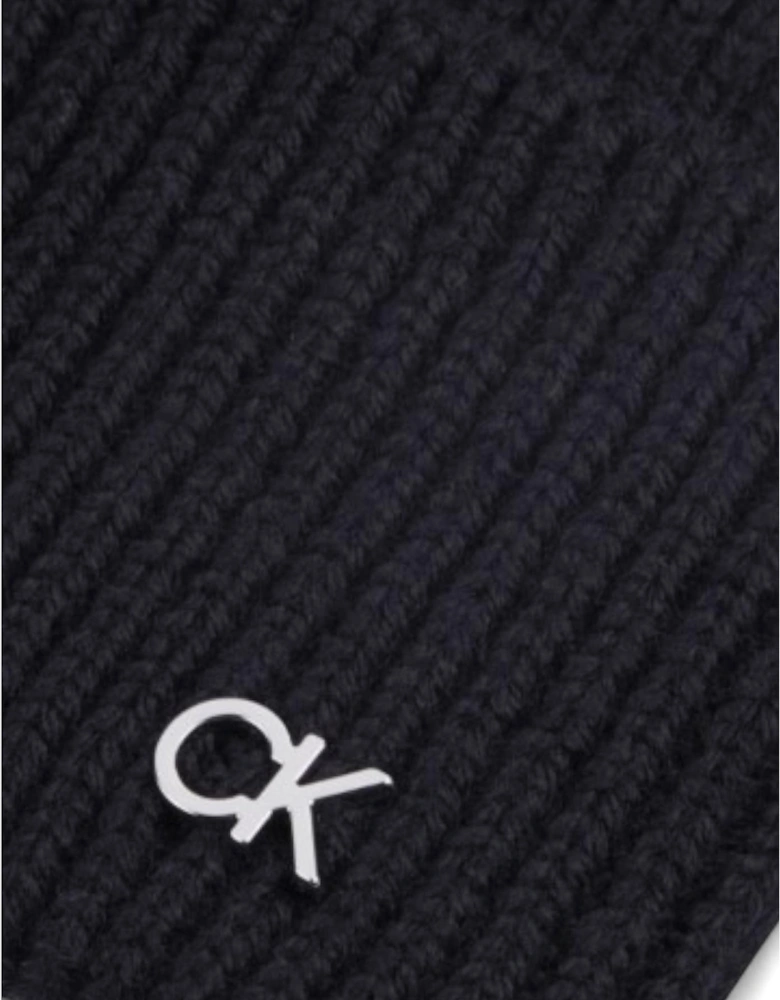 Wool-Cashmere Blend Cap Women - Black Hats