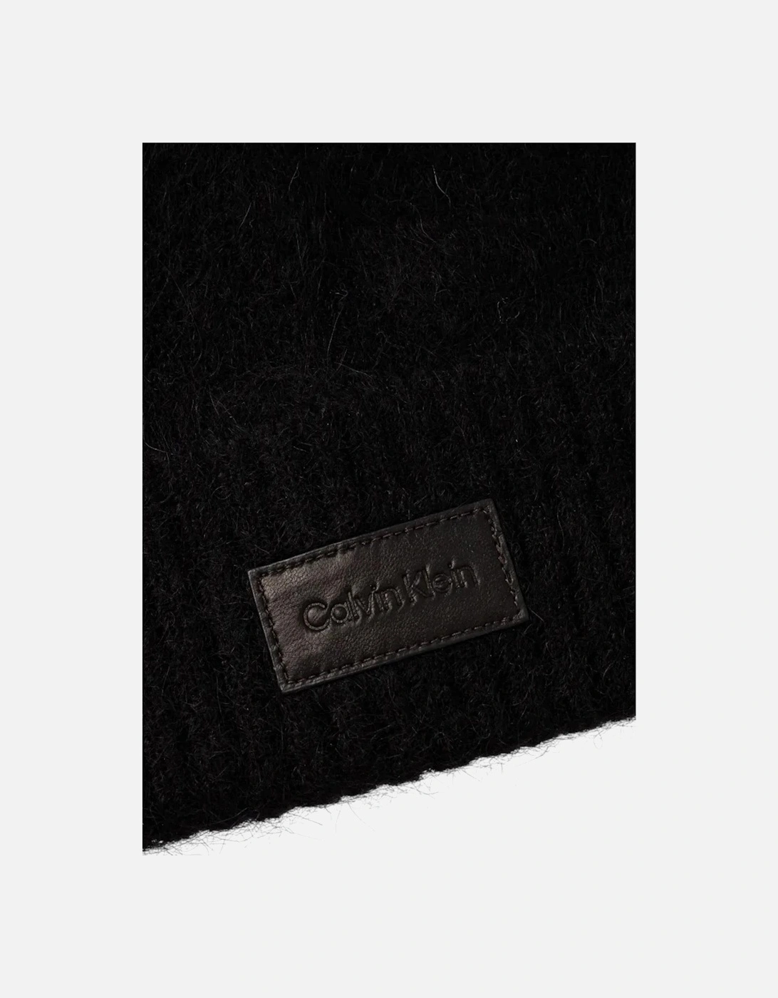 Alpaca Blend Knit Cap Women - Black Hats