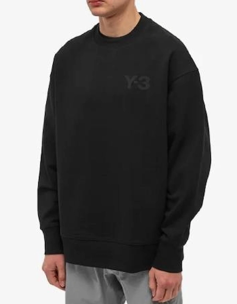 Chest Logo Sweatshirt - Black