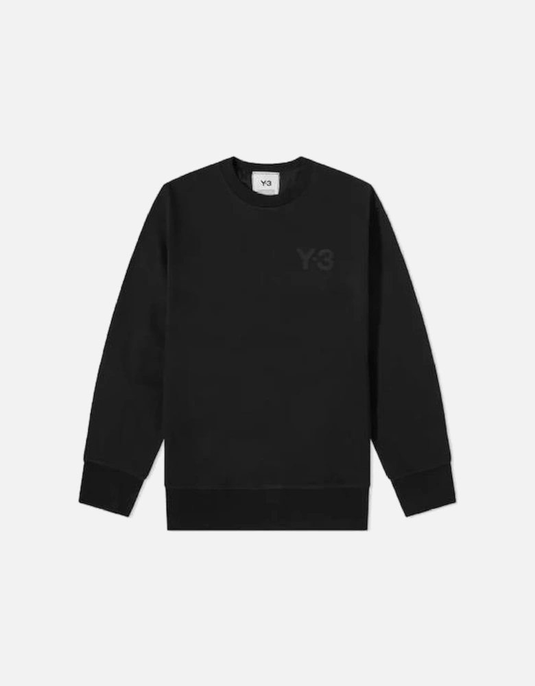 Chest Logo Sweatshirt - Black