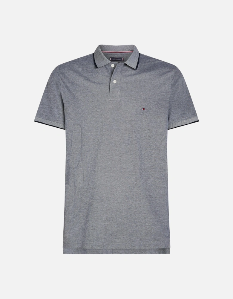 Oxford Two Tone Tipped Mens Polo