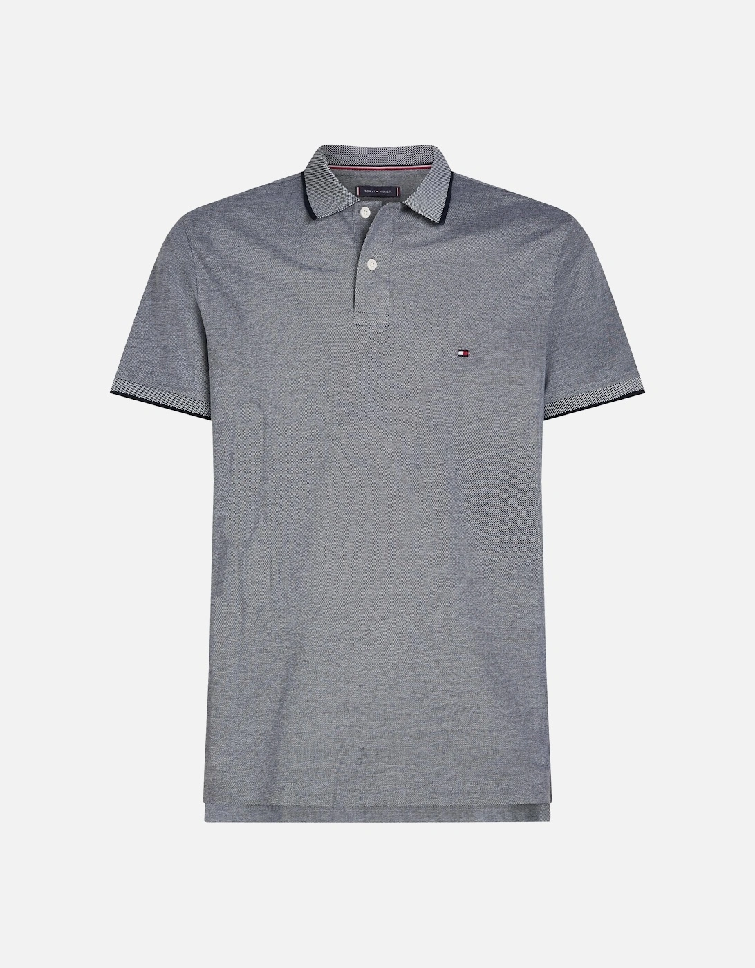 Oxford Two Tone Tipped Mens Polo