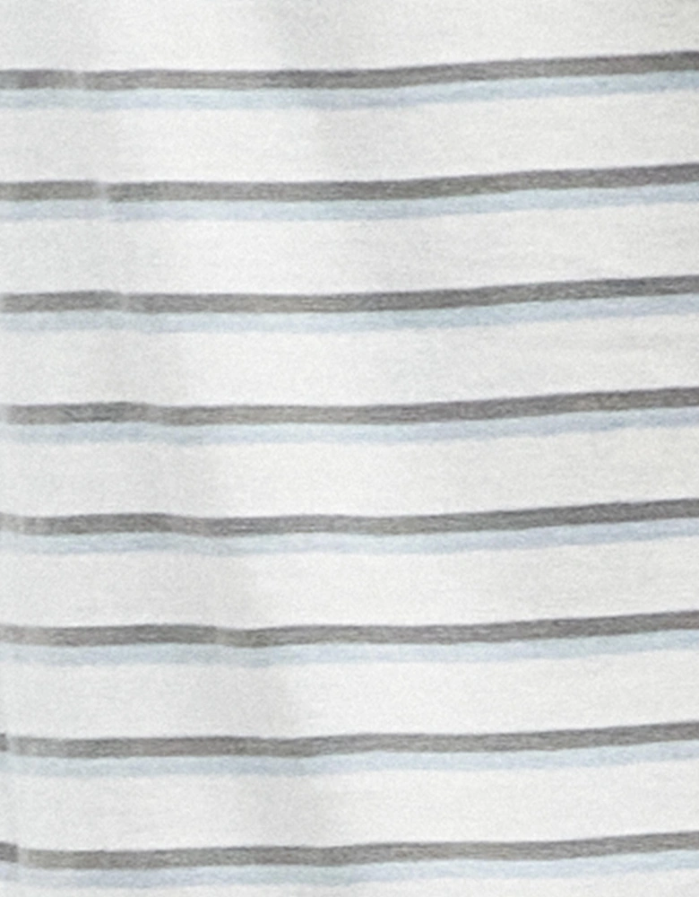 Ponte Stripe Mens Tailored T-Shirt