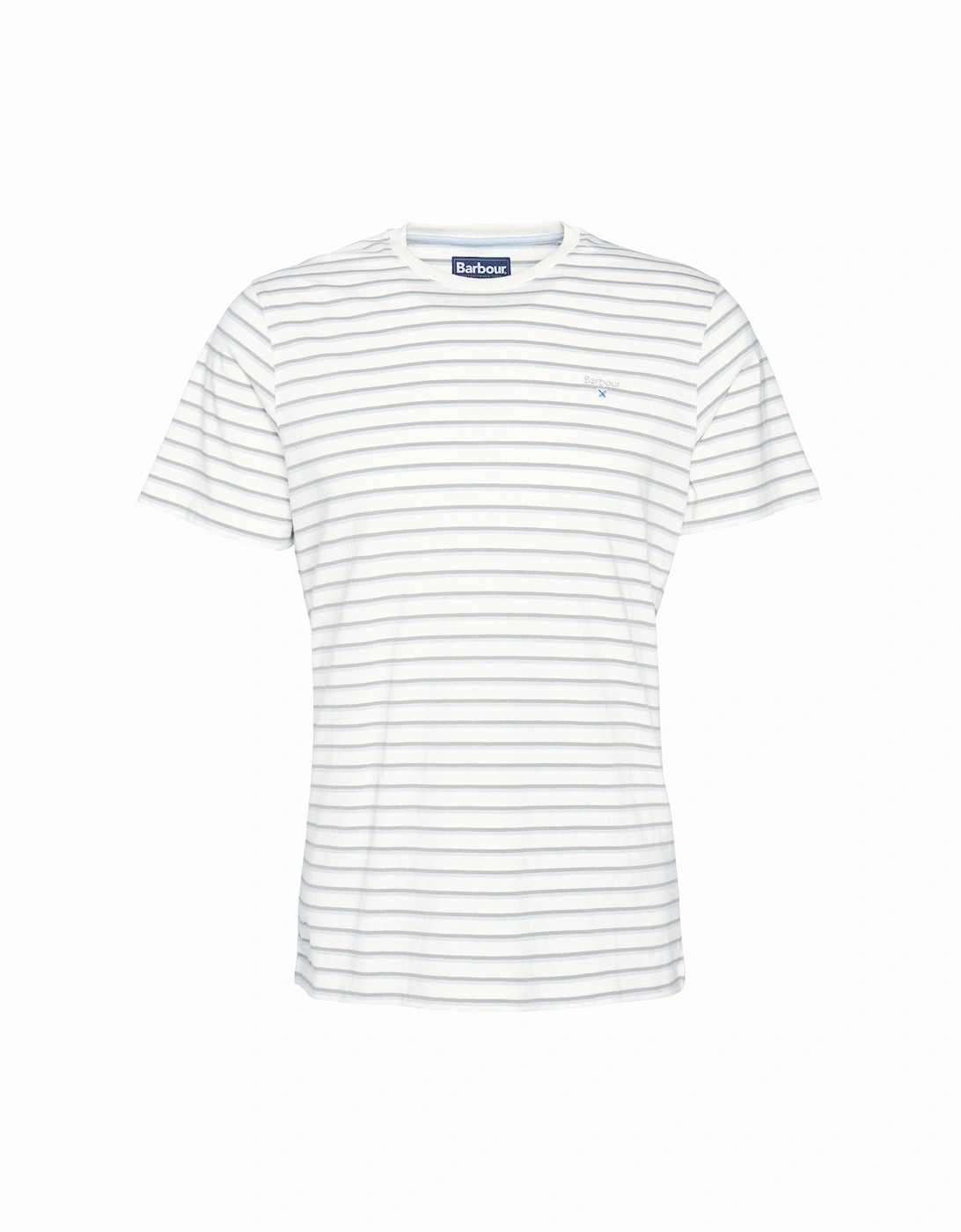 Ponte Stripe Mens Tailored T-Shirt