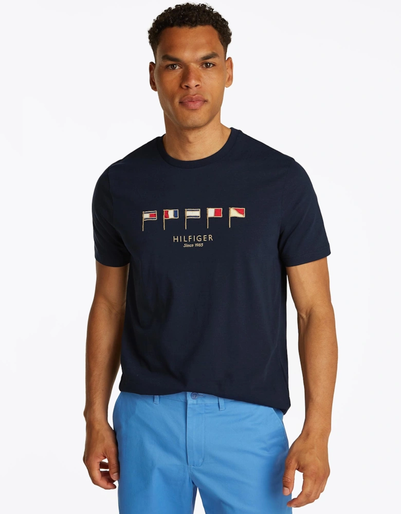 Multi Flags Mens T Shirt