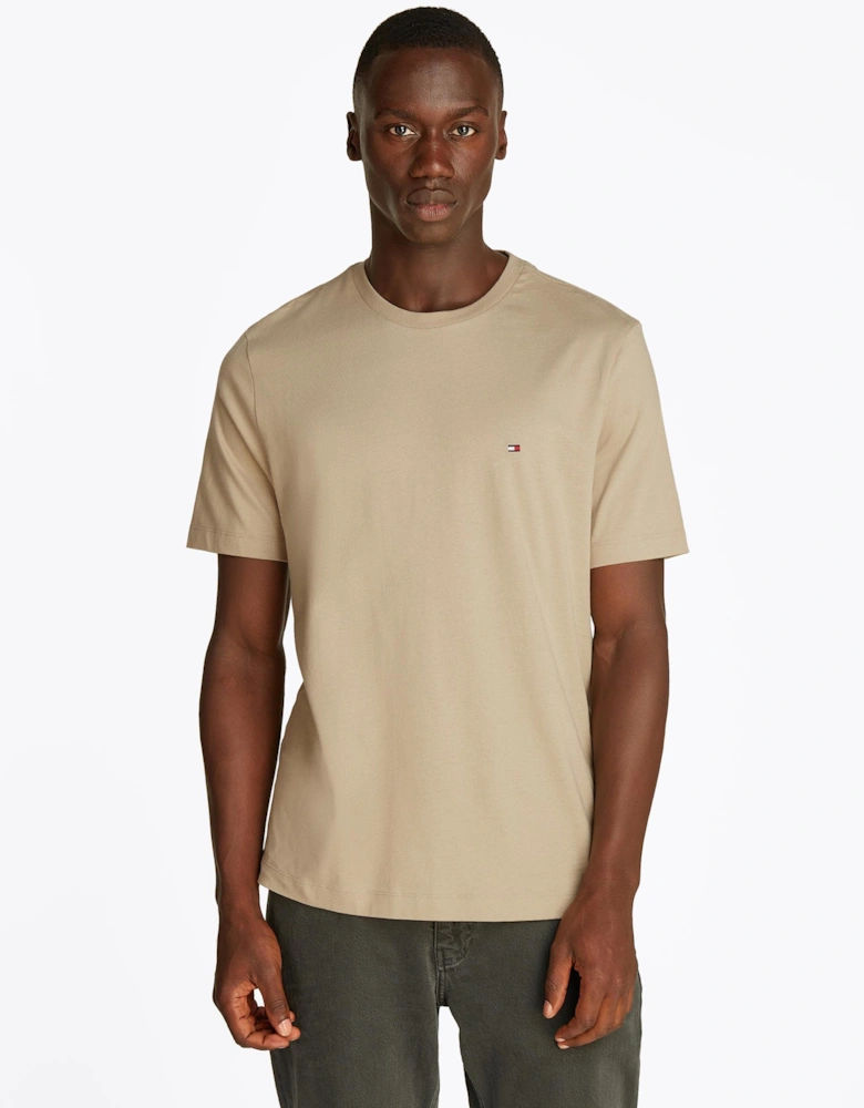 Essential Seasonal Regular Fit Solid Mens Tee