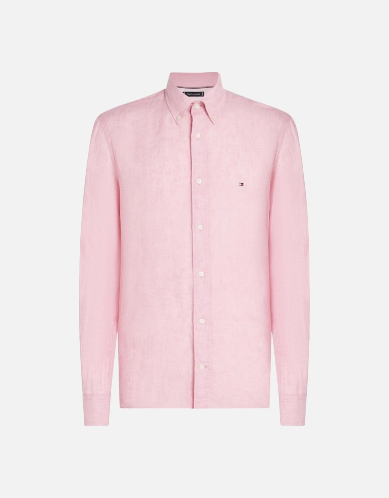 Pigment Dyed Solid Mens Shirt