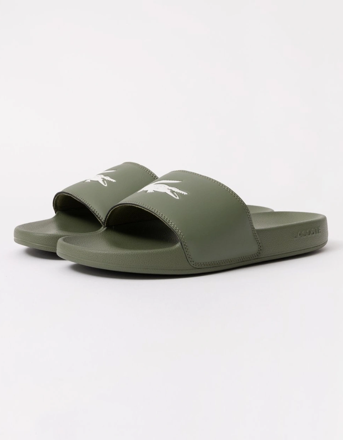 Lacoste Men's Tan Serve Sliders - - : 9